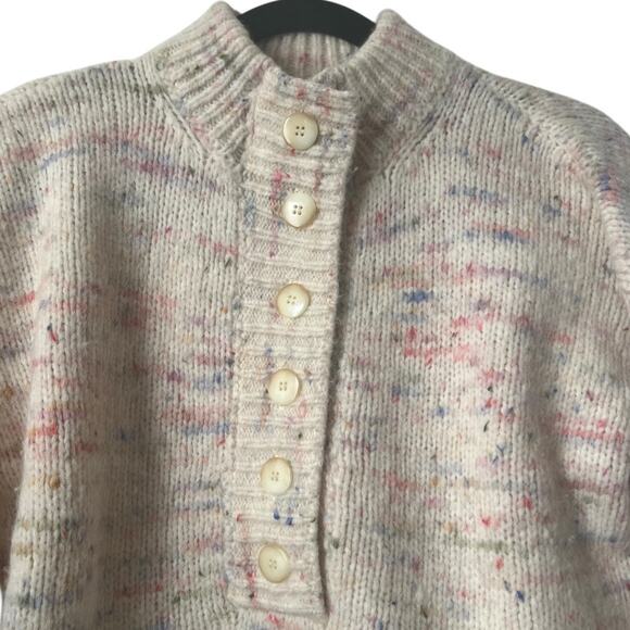 La Maille Sezane Luc Pullover Sweater Ercu Multi Colored Jumper Size XXS - Picture 4 of 12